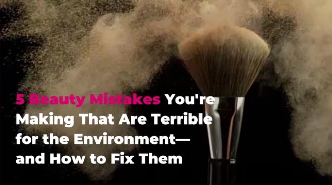 5 beauty mistakes